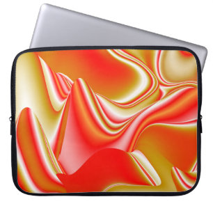 Funda Para Portátil Resumen de amor y oro en 3D Rainbowart