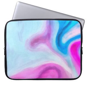 Funda Para Portátil Resumen de antecedentes surrealistas. Muy colorido