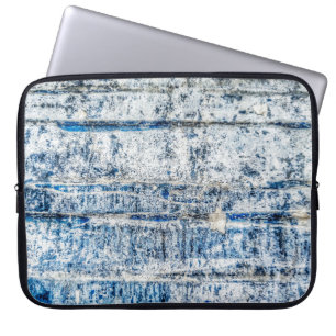 Funda Para Portátil Resumen de diseño de fondo abstracto azul, envejec