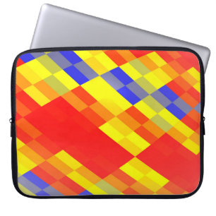 Funda Para Portátil Resumen de diseño de fondo abstracto de mezcla de