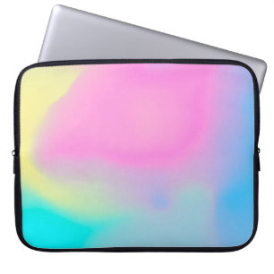 Funda Para Portátil Resumen de fondo de nube suave en tonos pastel