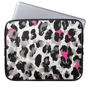 Funda Para Portátil Resumen de fondo de textura animal, leopardo, áfri