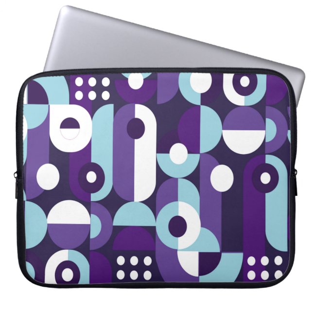 Funda Para Portátil Resumen de formsabstrato geométrico, arte, arte, b (Frente)