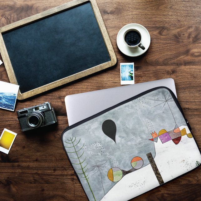 Funda Para Portátil Resumen de imágenes de invierno Paul Klee (Subido por el creador)