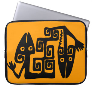 Funda Para Portátil Resumen de la manga de la laptop Motif de serpient