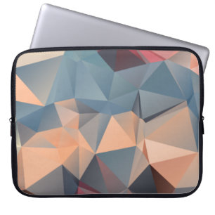 Funda Para Portátil Resumen de mosaico poligonal sin soldadura