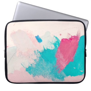 Funda Para Portátil Resumen de pintura de color de agua