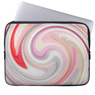 Funda Para Portátil Resumen De Swirl Moderno Art. 4