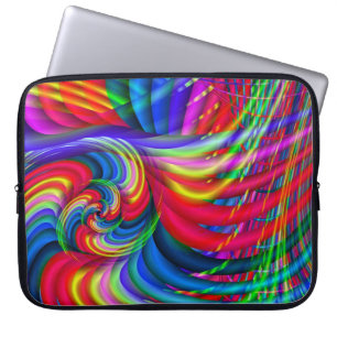 Funda Para Portátil Resumen del arte fractal moderno