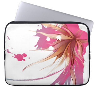 Funda Para Portátil Resumen Flor de Hibiscus