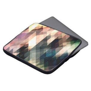 Funda Para Portátil Resumen geométrico texturado