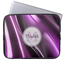 Resumen Monograma negro púrpura