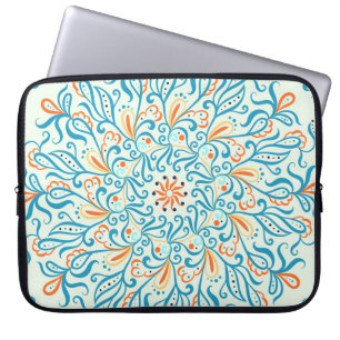 Funda Para Portátil Resumen Ornamento Cerámico Patrón de mosaico