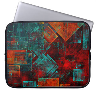 Funda Para Portátil Resumen Patrón artístico moderno de Guay colorido