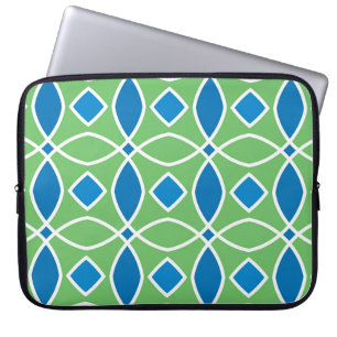 Funda Para Portátil Resumen Patrón retro geométrico sin soldadura con