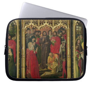 Funda Para Portátil Resurrección del tríptico de Lazarus; El aumento