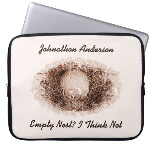 Funda Para Portátil Retiro vacío jubilado divertido de la pelota de