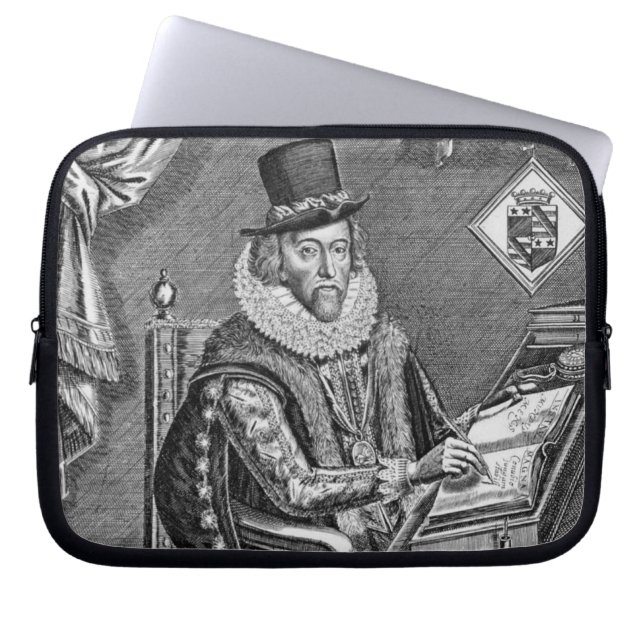 Funda Para Portátil Retrato de 1561-1626) vizcondes de Francis Bacon (Frente)