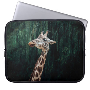 FUNDA PARA PORTÁTIL RETRATO DE GIRAFFE CUTE