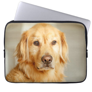 Funda Para Portátil Retrato de Golden Retriever