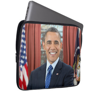 Funda Para Portátil Retrato de la Oficina Oval, Obama Barack President