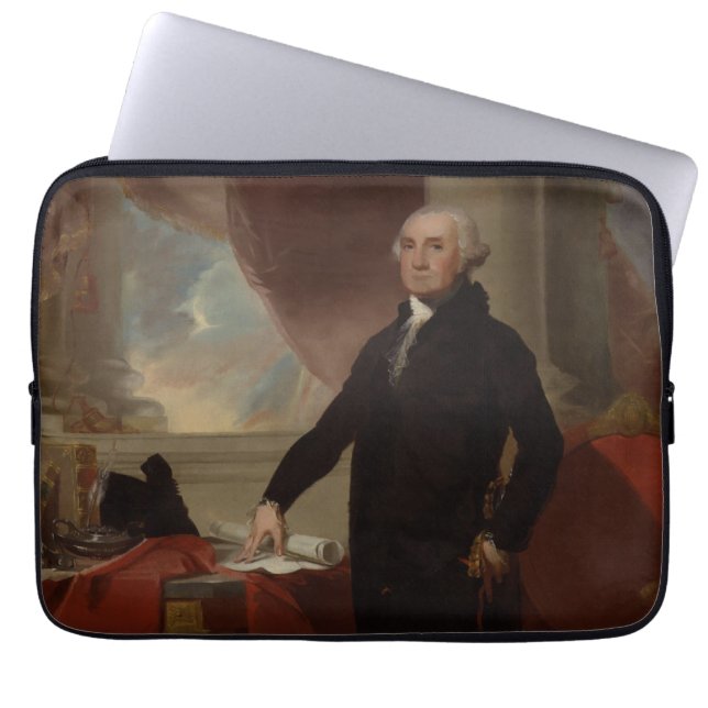 Funda Para Portátil Retrato de Lansdowne: Presidente de Estados Unidos (Frente)