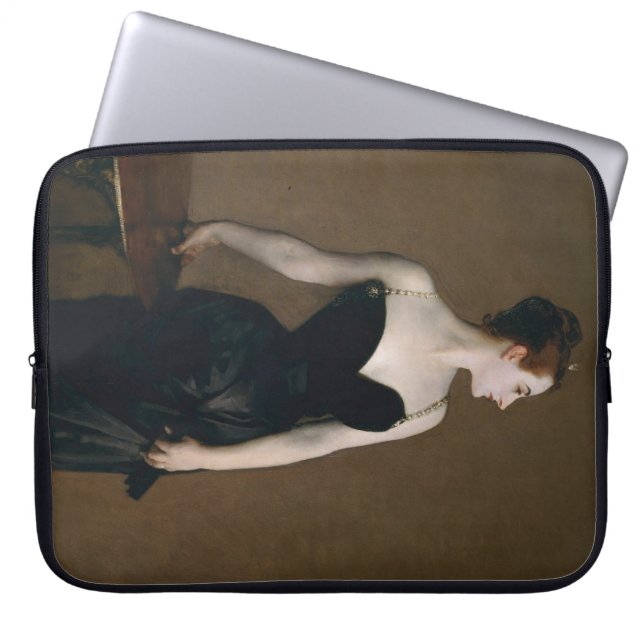 Funda Para Portátil Retrato de Madame X de John Singer Sargent, 1884 (Frente)