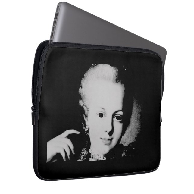 Funda Para Portátil Retrato de Marie Antoinette Maria Antonia Austria (Anverso derecho)