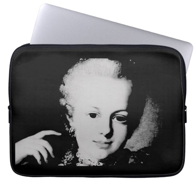 Funda Para Portátil Retrato de Marie Antoinette Maria Antonia Austria (Frente)