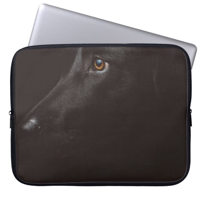 FUNDA PARA PORTÁTIL RETRATO DE PERRO (Frente)