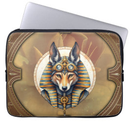 Funda Para Portátil Retrato de Steampunk Anubis Fox