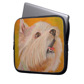Funda Para Portátil Retrato de West Highland White Terrier