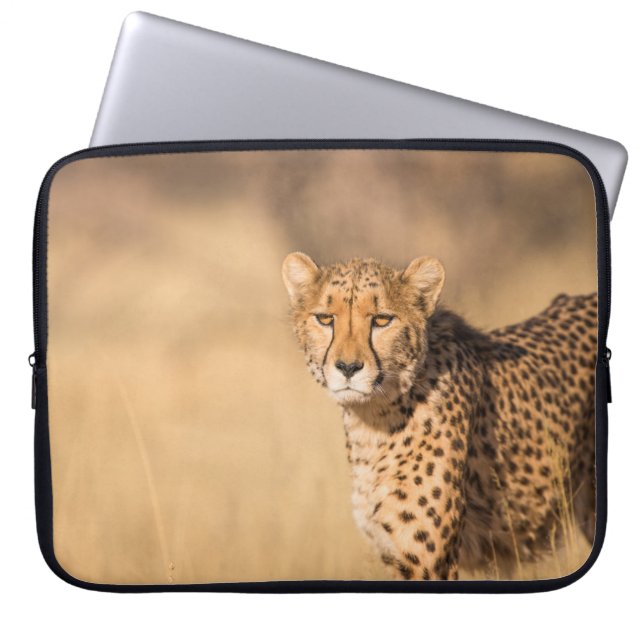 FUNDA PARA PORTÁTIL RETRATO LEOPARD (Frente)