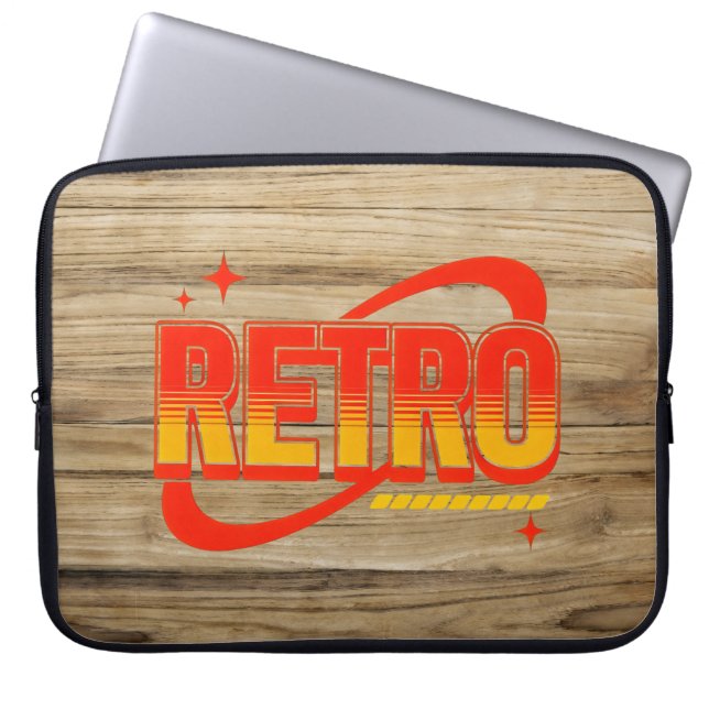 Funda Para Portátil Retro. (Frente)
