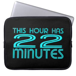 Funda Para Portátil Retro - 22 minutos