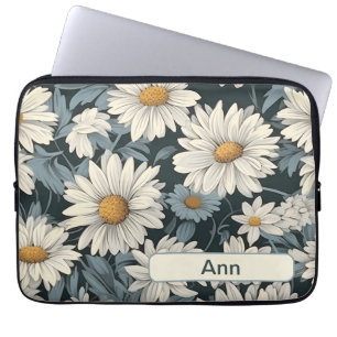 Funda para portátil Retro Flowers 11