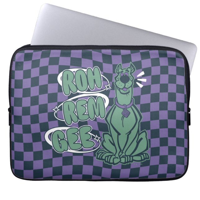 Funda Para Portátil Retro Scooby "OMG" (Frente)