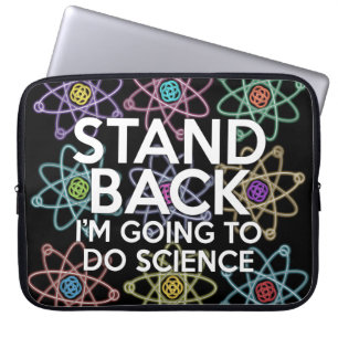 FUNDA PARA PORTÁTIL RETROCEDAN, VOY A HACER CIENCIA