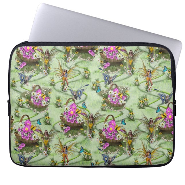 Funda Para Portátil Reuniones del Festival de Primavera de verano (Frente)