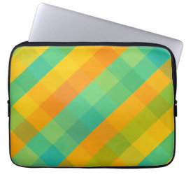 Funda Para Portátil Revival de comprobación de madrás - Manga de portá