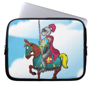 Funda Para Portátil Rey arthur medievil caballero y caballo