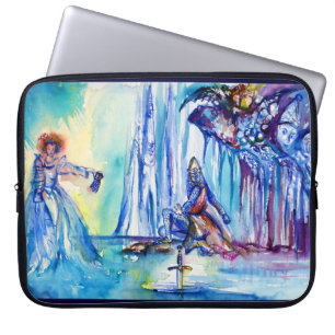FUNDA PARA PORTÁTIL REY ARTURO, DAMA DEL LAGO Y EXCALIBUR