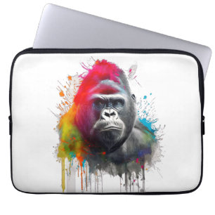 Funda Para Portátil Rey de la Selva: Majestuoso Gorila