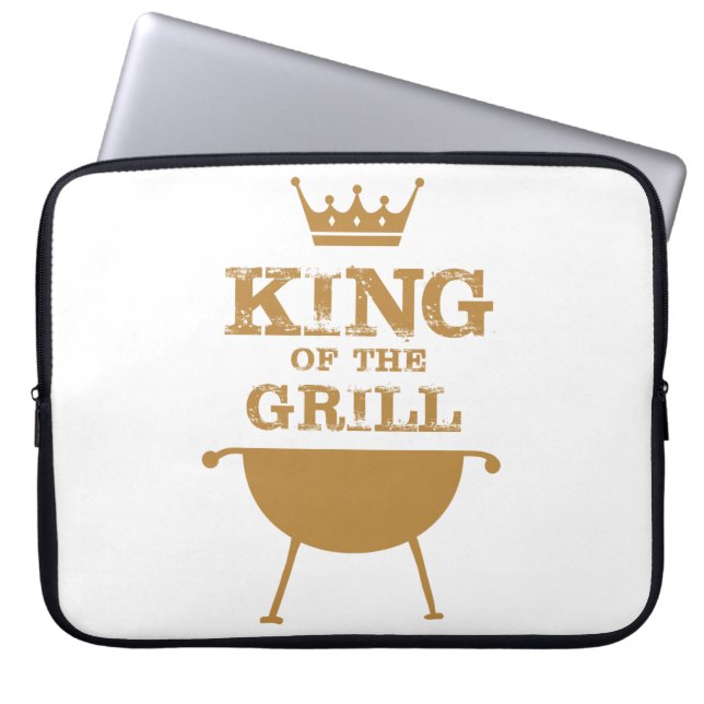 Funda Para Portátil Rey Del Grill, Oro (Frente)