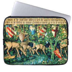 Funda Para Portátil Rey Medieval Arthur William Morris