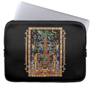 Funda Para Portátil Rey Pakal, astronauta maya
