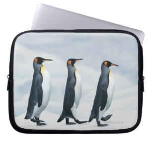 Funda Para Portátil Rey pingüinos