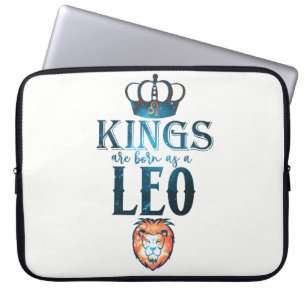 Funda Para Portátil REYES nacen como Signo Zodiacal LEO Julio Agosto