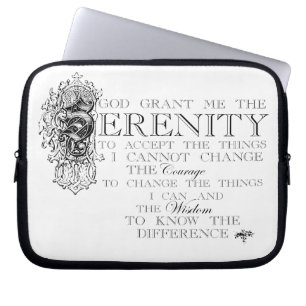 Funda Para Portátil Rezo de la serenidad