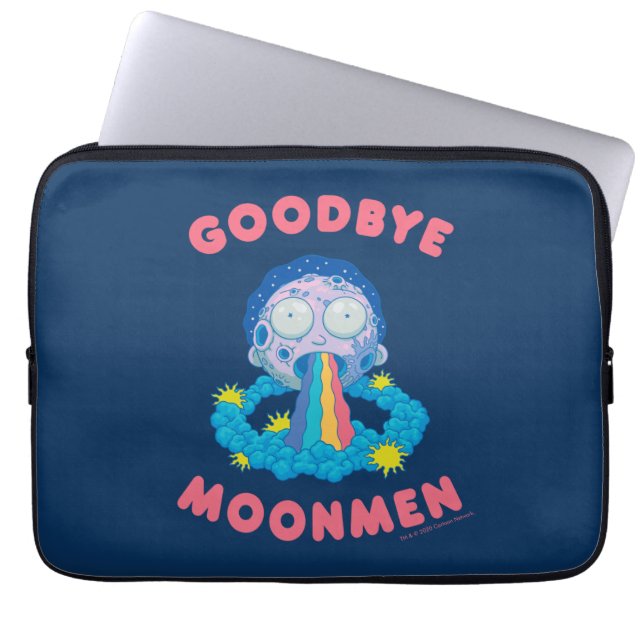 Funda Para Portátil RICK AND MORTY™ | Adiós Moonmen (Frente)